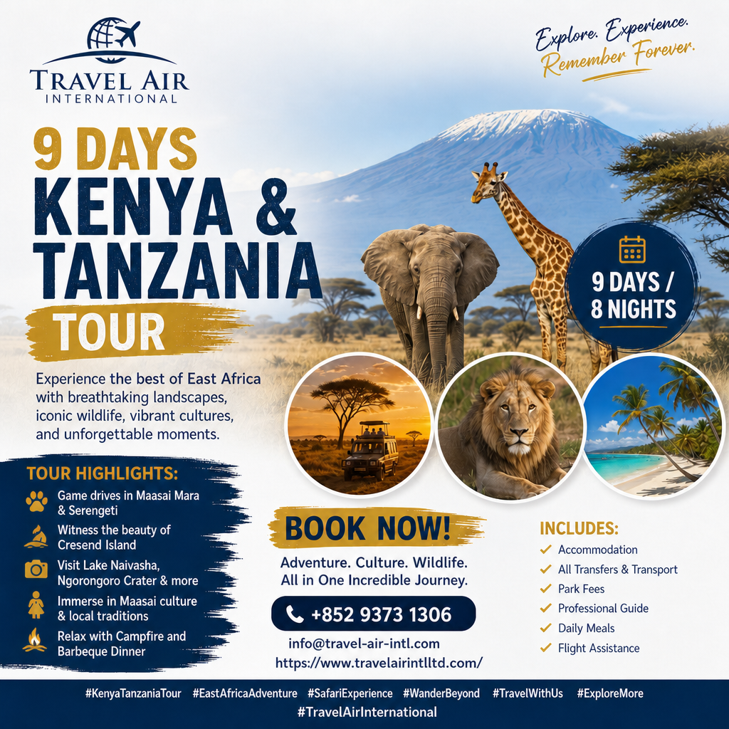 9 Days Kenya and Tanzania Safari