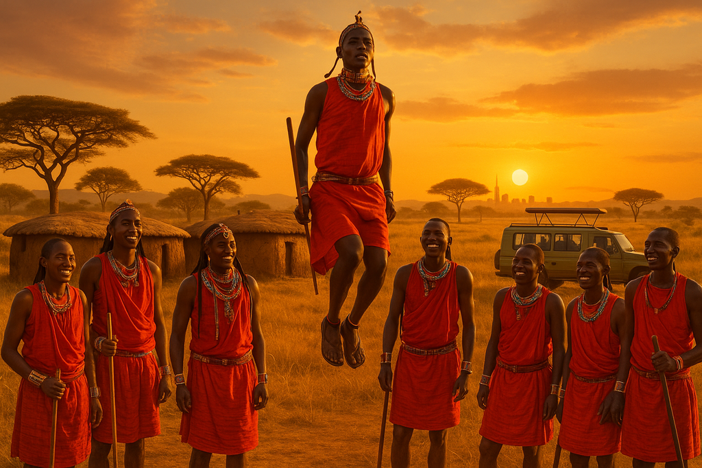 Masai Cultural Visit and Transfer to Nairobi